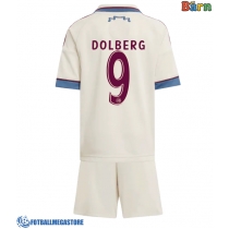 Fotballdrakt Barn Ajax Kasper Dolberg #9 Tredjedraktsett 2025-26 Kortermet (+ Korte bukser)